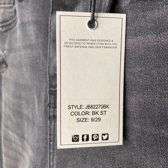 Judy Blue Skinny Fit Capri Distress High Waist Size 9/29 - Picture 6 of 8